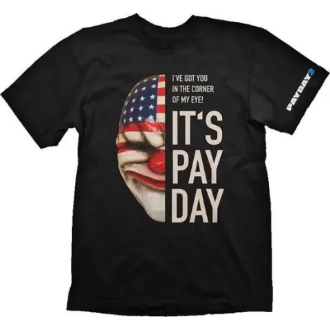 Payday 2 T-Shirt Dallas Mask (Maat S)