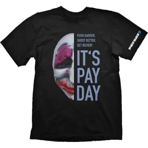 Payday 2 T-Shirt Hoxton Mask (Maat M)