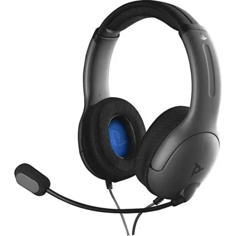 PDP Gaming LVL40 Stereo Gaming Headset - PS4 - Grijs