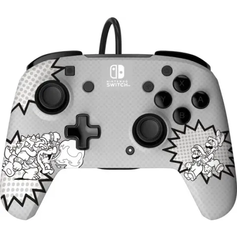 PDP Rematch - Bedrade Nintendo Switch Controller - Comic Mario