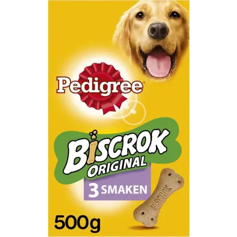 Pedigree Koek Multi Biscrok Kip/Rund/Merg