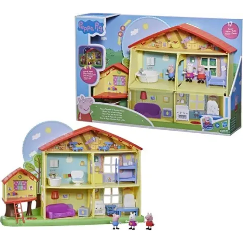 Peppa Pig Peppas Day To Night Feature House