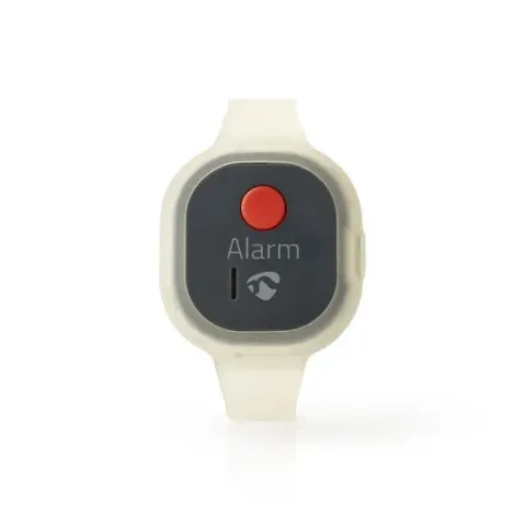 Persoonlijk Alarm met Belknop | Geluid: 85 dB | Belknop | IP66 | Grijs / Transparant