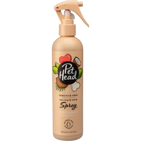Pethead_sensitive soul_ontwarrende spray_kokos_vanille_300 ml