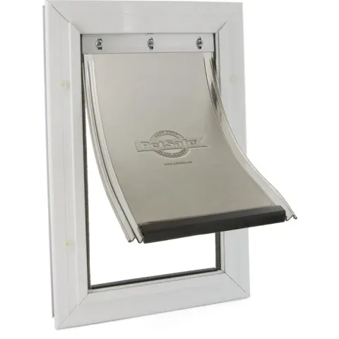 Petsafe 600 Kattenluik Aluminium - Wit