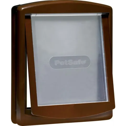 Petsafe Hondenluik 775 - Bruin/Transparant