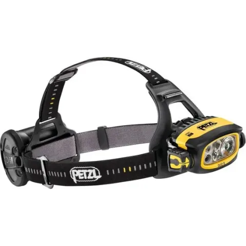 Petzl Duo S hoofdlamp met accu en zeer hoge lichtopbrengst