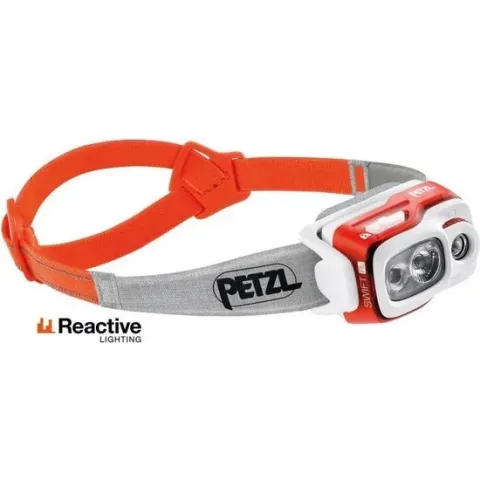 Petzl Swift RL Hoofdlamp - Oranje - 900 lumen
