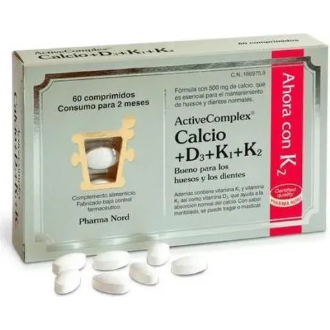 Pharma Nord - Bio Calcium + D3 + K1 +K2 - 60 Tabletten