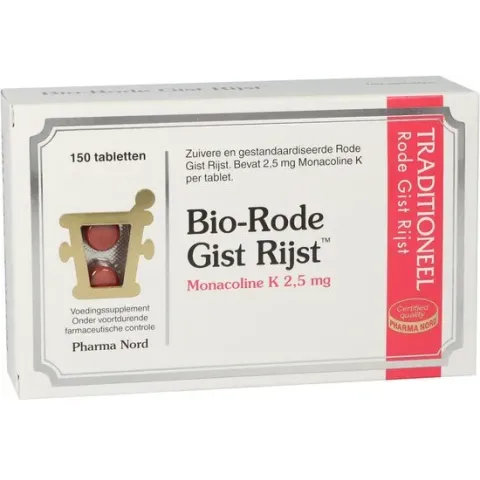 Pharma Nord Bio-Rode Gist Rijst - 150 tabletten - Kruidenpreparaat