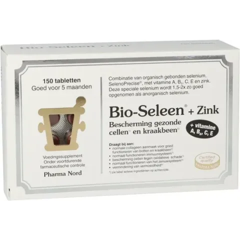 Pharma Nord Bio-Seleen + Zink - 150 tabletten - Mineralen