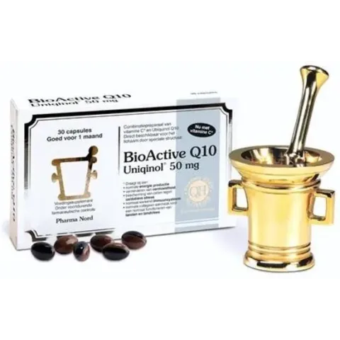 Pharma Nord BioActive Uniqinol Q10 50 mg - 150 Capsules - Voedingssupplement