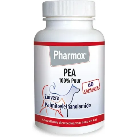 Pharmox Hond & Kat PEA 100% Puur 60 capsules