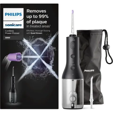 Philips Cordless Power 3000 HX3806/33 -  Flosser - Zwart