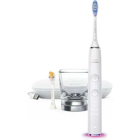Philips DiamondClean 9000 HX9917/88 - Elektrische tandenborstel - Wit