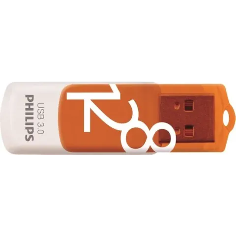 Philips FM12FD00B USB flash drive 128 GB USB Type-A 3.2 Gen 1 (3.1 Gen 1) Oranje, Wit
