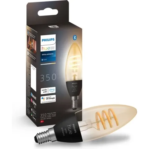 Philips Hue 929003145201, 4,4 W, 30 W, E14, 350 lm, 15000 uur, Koel daglicht, Warm wit