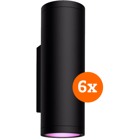 Philips Hue Appear muurlamp White & Color 6-Pack
