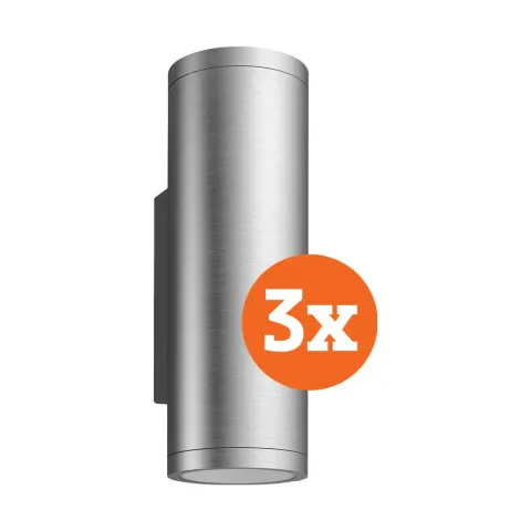 Philips Hue Appear muurlamp White & Color - RVS 3-Pack