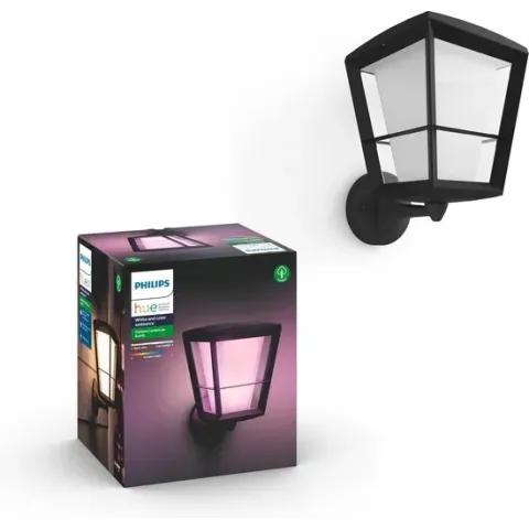 Philips Hue Econic Wandlamp - White and Color Ambiance- omhoog - Buiten