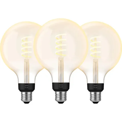 Philips Hue Filament White Ambiance Globe XL 3-pack