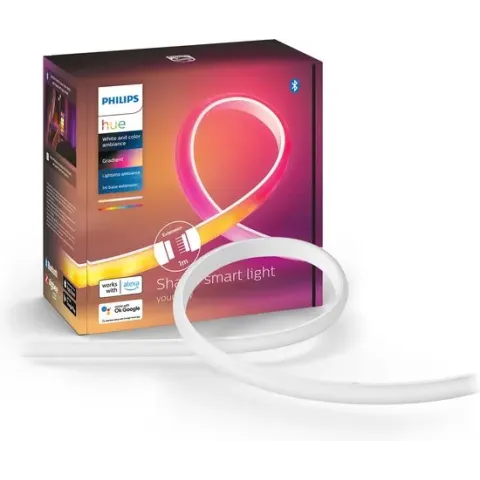 Philips Hue gradient lightstrip 1 meter uitbreiding - White and Color Ambiance - Bluetooth