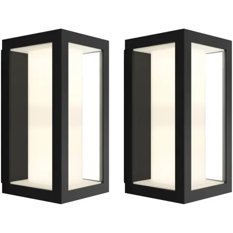 Philips Hue Impress Wandlamp Smal Buiten Duo Pack