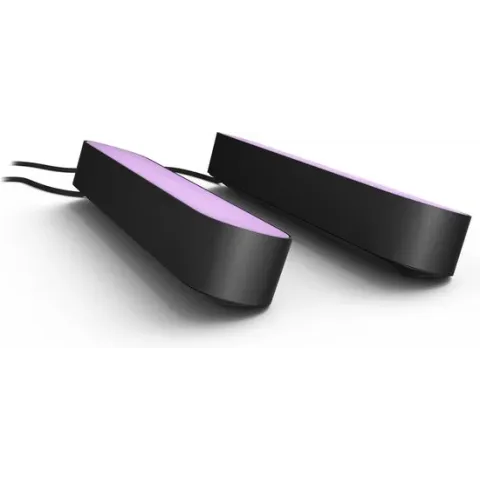 Philips Hue Play Lichtbalk - White and Color Ambiance - zwart - 2-pack - basis