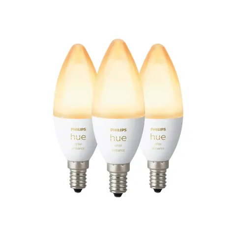 Philips Hue White Ambiance E14 3-pack
