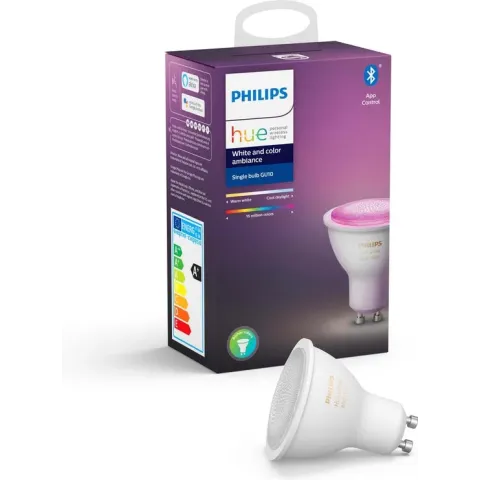 Philips Hue - White and Color Ambiance - GU10 - losse lamp - Bluetooth