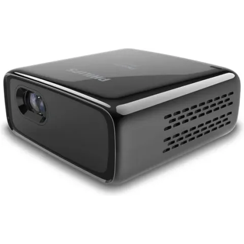 Philips PicoPix MICRO PPX320 mobile Beamer, 100", oplaadbare batterij, Wi-Fi (mirroring), Bluetooth