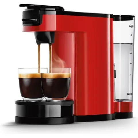 Philips Senseo Switch HD6592/84 - Pad- en filterkoffiezetapparaat - Rood
