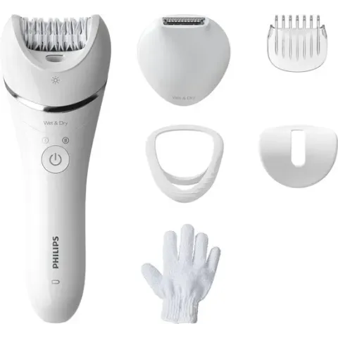 Philips Series 8000 BRE715/00 - Wet & Dry - Epilator