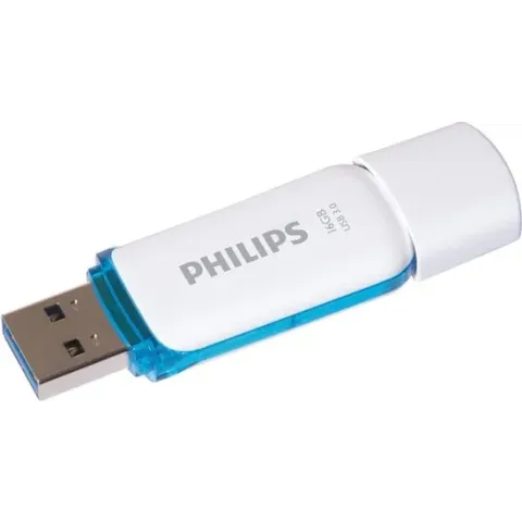 Philips SNOW USB-stick 16 GB USB 3.2 Gen 1 (USB 3.0) Blauw FM16FD75B/00