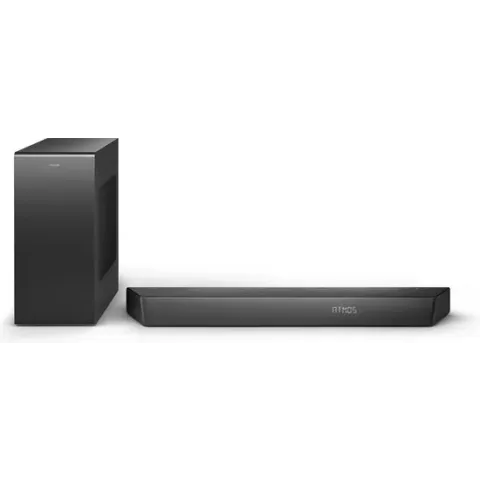 Philips TAB7207 - Soundbar 2.1 met draadloze subwoofer - Zwart