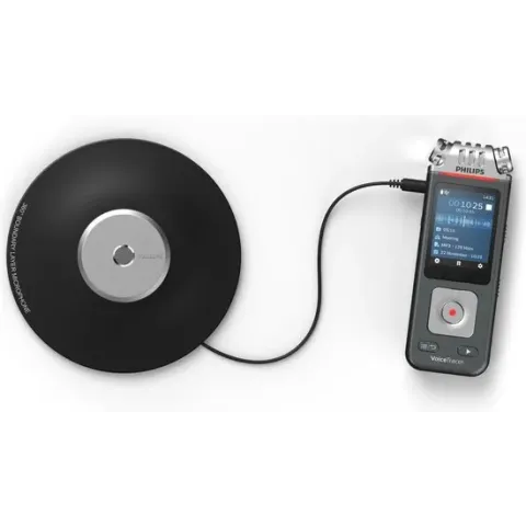 Philips Voice Tracer DVT8110/00 dictaphone Flashkaart Antraciet, Chroom