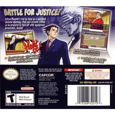Phoenix Wright 3 Trials and Tribulations