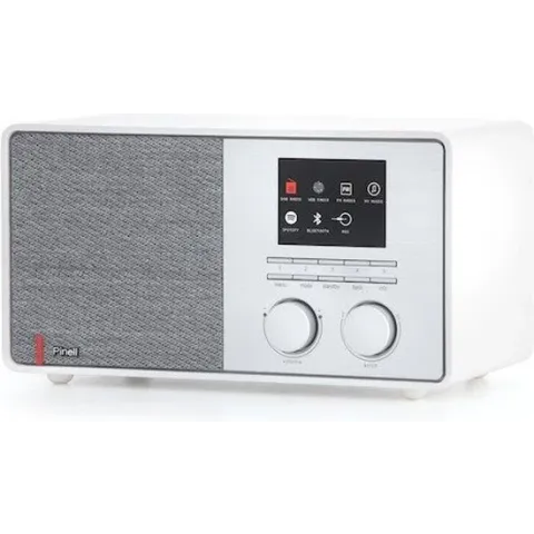Pinell Supoersound 301 - Wit - DAB+ radio met bluetooth ontvangst