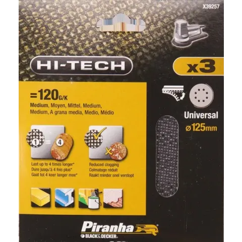 Piranha Schuurgaas 125mm K120