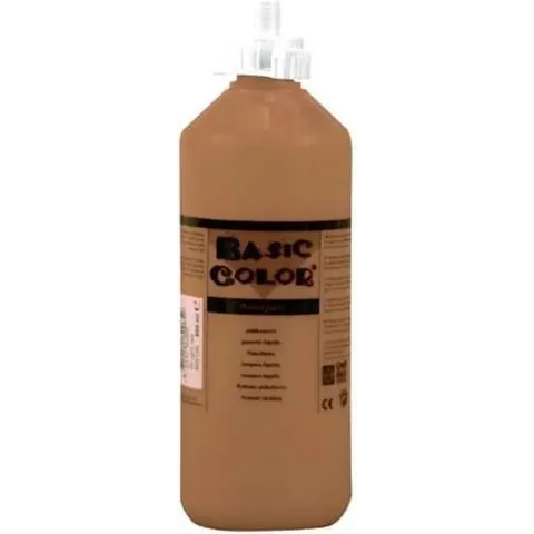 Plakkaatverf Bruin 500 Ml