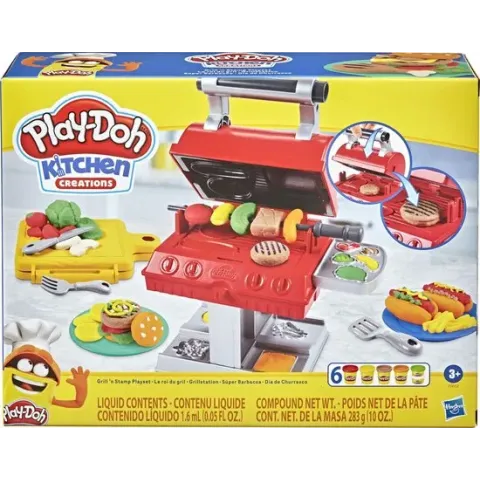 Play-Doh Super Grill Barbecue - Klei Speelset
