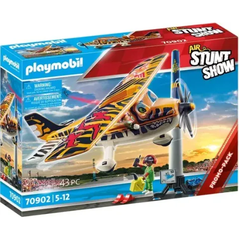 PLAYMOBIL Air Stunt Show Propellorvliegtuig "Tiger" - 70902