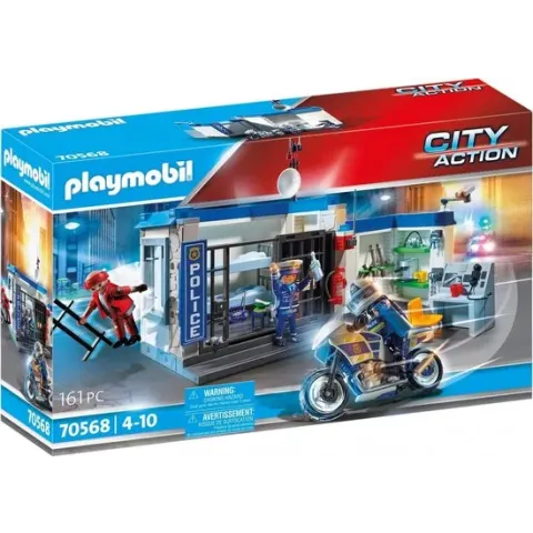 PLAYMOBIL City Action Politie: ontsnapping uit de gevangenis - 70568