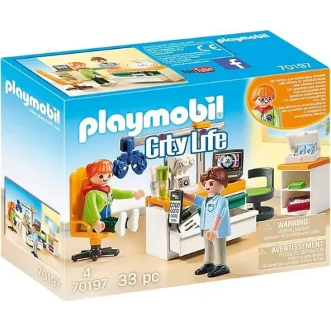 PLAYMOBIL City Life Oogartspraktijk - 70197