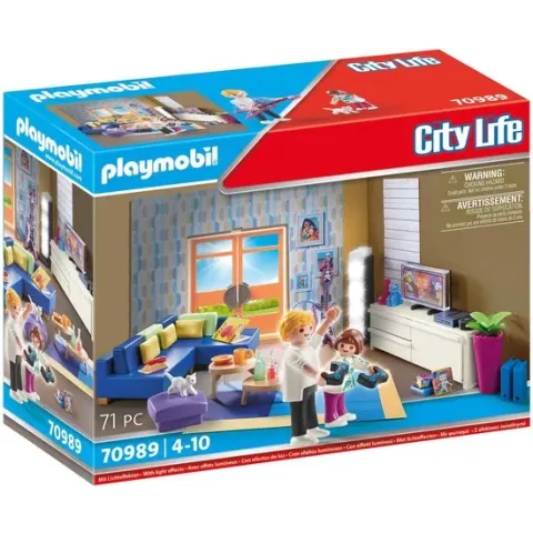PLAYMOBIL City Life Woonkamer - 70989
