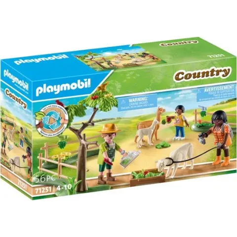 PLAYMOBIL Country Alpaca wandeling - 71251