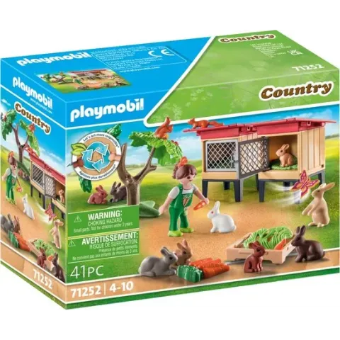 PLAYMOBIL Country Konijnenhok - 71252