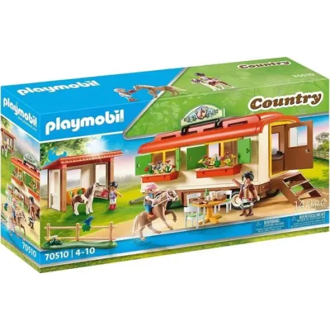 PLAYMOBIL Country Ponykamp aanhanger - 70510