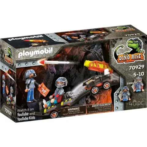 PLAYMOBIL Dino Rise Dino Mine raket kart - 70929