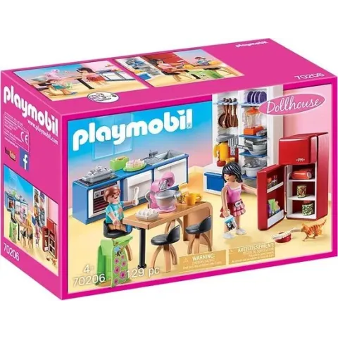 PLAYMOBIL Dollhouse Leefkeuken - 70206